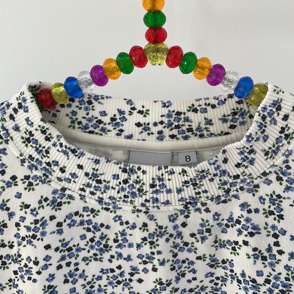 💙GHANDA CO. blue and white floral pullover “Maggie” - Picture 7 of 15